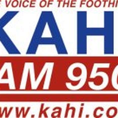 kahi radio auburn ca|AM950 KAHI .